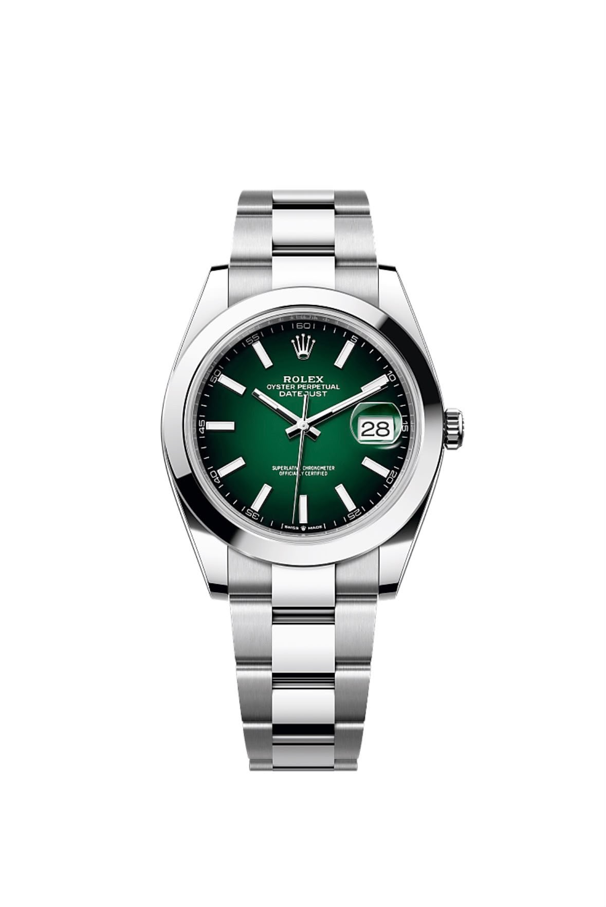 Rolex datejust 41mm staal met nieuw ombre dial 2026