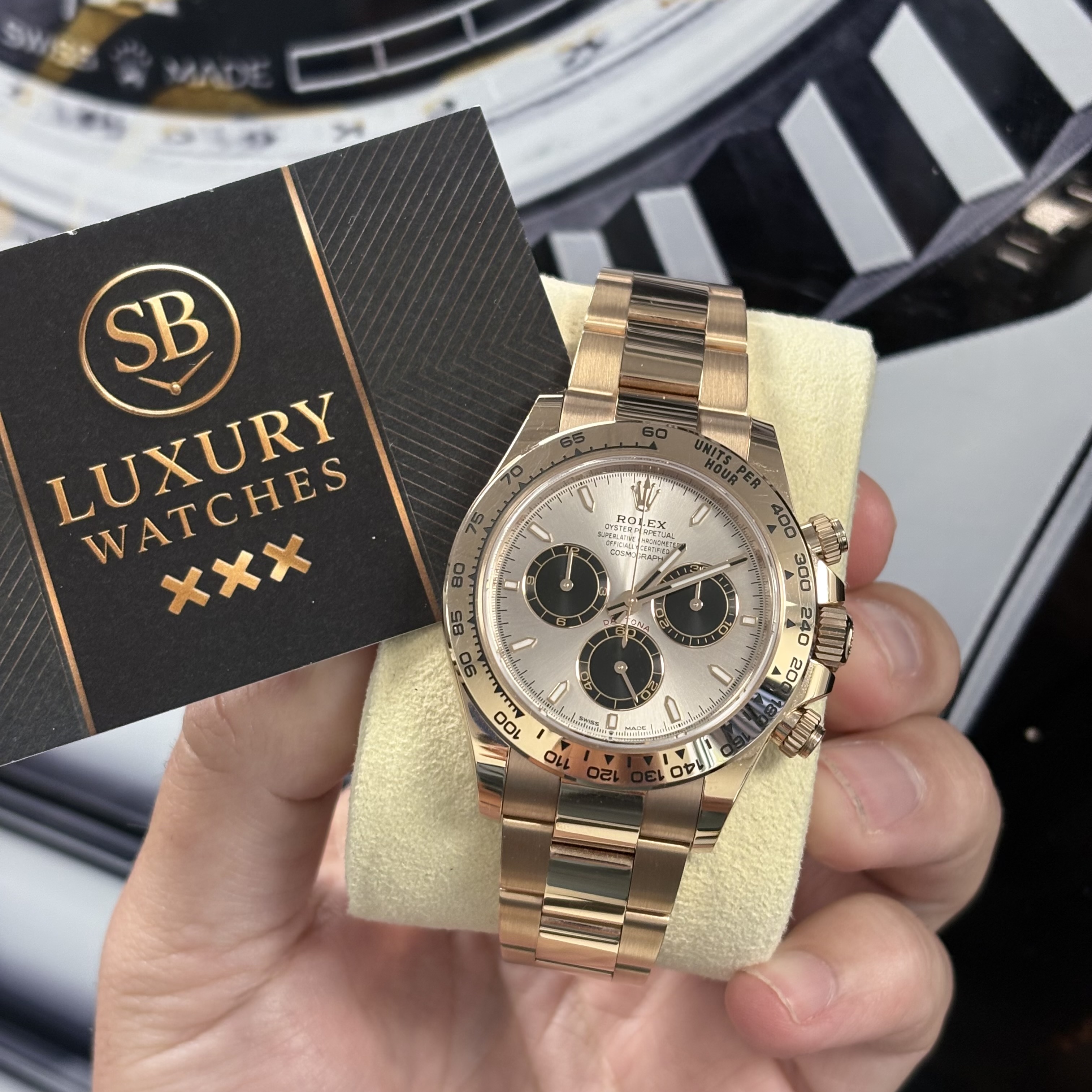 Rolex Rolex Daytona rosé goud New model 9/2026